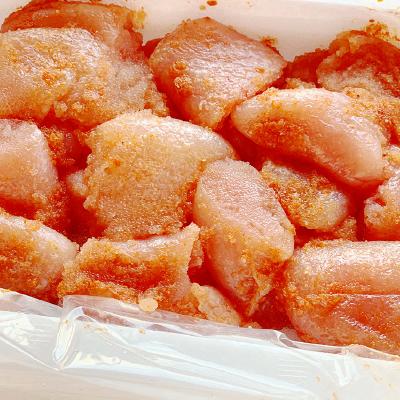 ふるさと納税 芦屋町 【発色剤不使用】無着色辛子明太子(切れ子)300g×2パック |  | 01