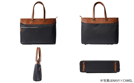 トートバッグ＜ブラック＞　【12203-0406-1】