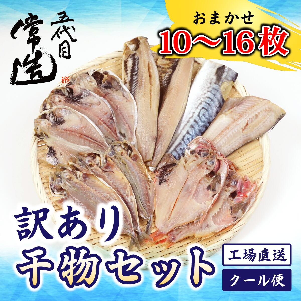 【ふるさと納税】訳あり干物セット 家庭用 約1kg | 干物 ひもの 魚 セット 訳あり 開き おまかせ 詰め合わせ おつまみ 酒の肴 朝食 おかず 美味しい 地魚 新鮮 お取り寄せ 冷凍 グルメ 工場直送 サイズ不揃い 送料無料 茨城県 ひたちなか市