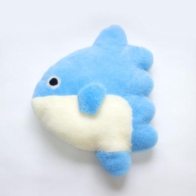 ふるさと納税 羽曳野市 ムートンぬいぐるみ　まんぼう「もら」