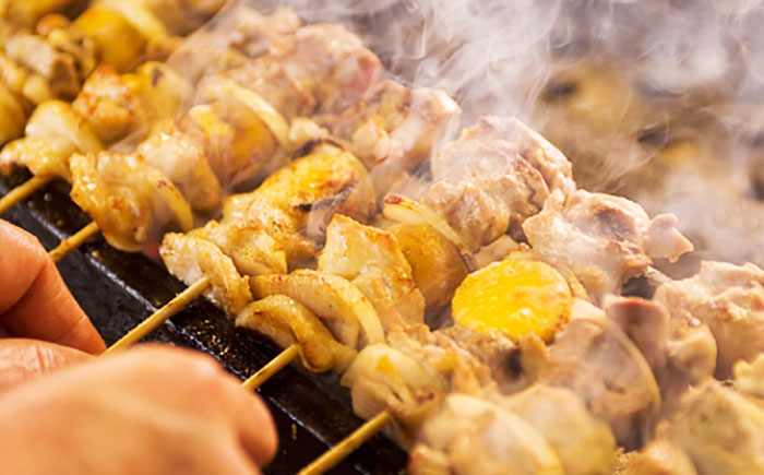 元祖美唄やきとり 福よしEセット | もつそば Tシャツ 焼き鳥 蕎麦 ソウルフード | 元祖美唄やきとり　福よし [BOBJ005]