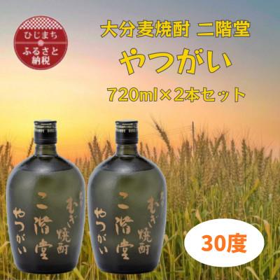 ふるさと納税 日出町 大分むぎ焼酎　二階堂やつがい30度(720ml)2本セット