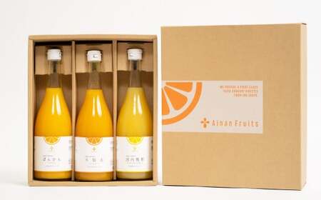 無添加 果汁100％ みかんジュース 3種 飲み比べ セット 720ml×6本入 柑橘 みかん 蜜柑 ミカン 飲料 ジュース 100％ 愛媛みかん 愛媛県産 【2026年5月上旬～12月上旬まで発送予