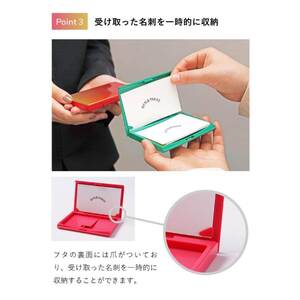 名刺入れ カードケース ギフト 贈答 ビジネス ornament Card Case 【プラチナ】