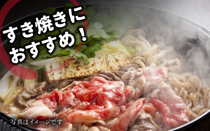 【全12回定期便】【やわらかい肉質。じゅわ〜っと肉汁から広がる旨みと風味】五島牛 薄切りセット （ロース・モモ 700g×12回 計8.4kg）【ごとう農業協同組合】 [PAF014]