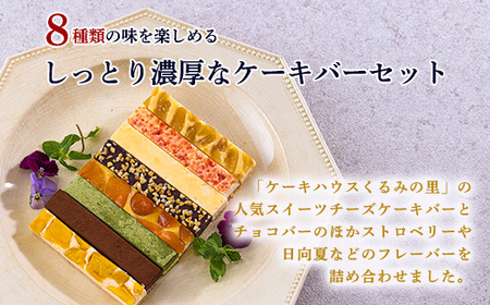 ふーちゃんのケーキバーづくし ８種類16本セット 大人気のふーちゃんのケーキバーシリーズ全フレーバーの詰め合わせ 　特番674