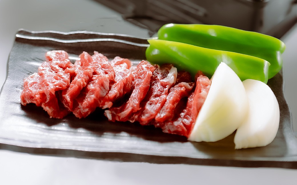 【桜屋】馬肉焼肉用約500gカット済