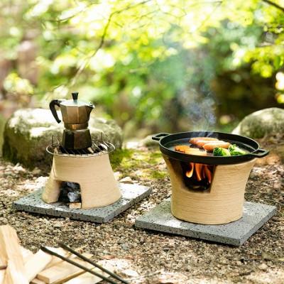 ふるさと納税 四日市市 三重県四日市市　コヘッツイHAJIME 1合 アルミ釜・土色・ラフ【申し込み受付後生産品】 |  | 01