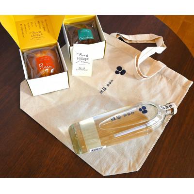 ふるさと納税 清里町 じゃがいも焼酎1本・パウンドケーキ2種(プレーン・カフェモカ)・エコバック付ギフトセット |  | 01