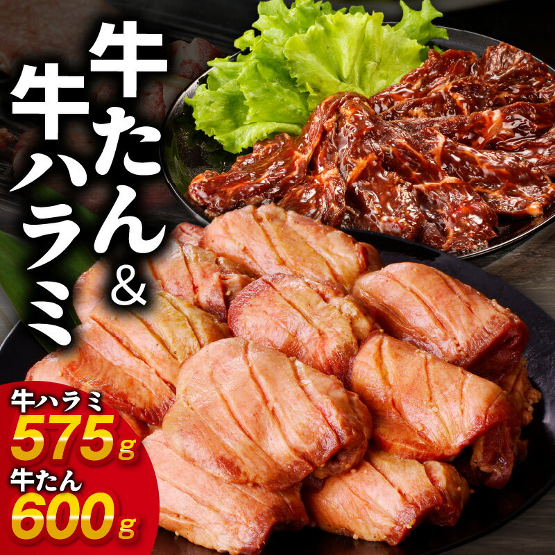 【ふるさと納税】訳あり 牛タン 牛ハラミ 暴れ盛り 総量 1.175kg 小分け 牛肉 お肉 牛 塩タン タン ハラミ サイズ不揃い 焼き肉 BBQ 肉コンシェルジュ厳選 大阪府 泉佐野市 冷凍 お取り寄せ お取り寄せグルメ 肉の泉佐野