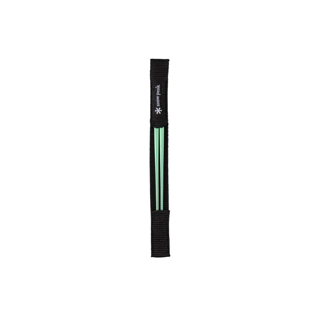 【ふるさと納税】スノーピーク チタン先細箸グリーン SCT-115-GR (Snow Peak) キャンプ用品 アウトドア用品 【012S034】