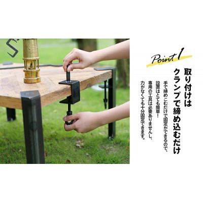 ふるさと納税 丸亀市 クランプ式ランタンハンガー |  | 01