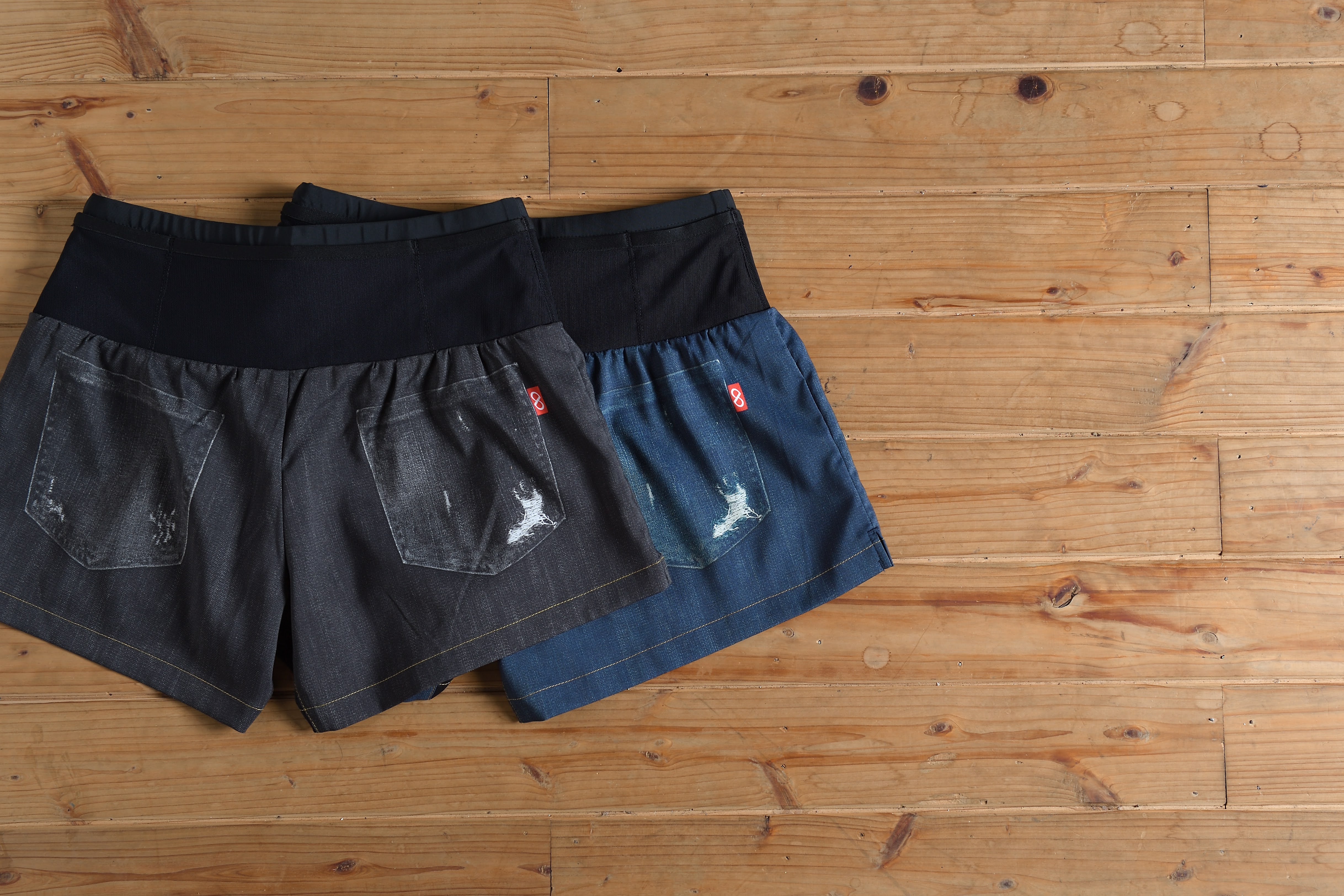 
            R×L（アールエル） WILD DRY DENIM V ランニングパンツ PM6ポケット ベリーショート（レディース）
          