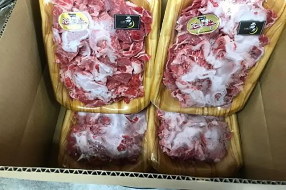 近江牛 切り落とし 2kg ( 500g × 4パック ) 【AC11W】 近江牛 小分け 便利 牛肉 牛丼