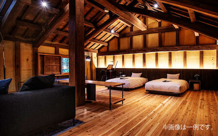 【ペットと泊まる】NIPPONIA HOTEL 大洲 城下町 1泊2日ペア宿泊券（2食付き）宿泊券 旅行券 体験 クーポン 旅行 ホテル[AGDP019]