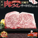 【ふるさと納税】【枚数が選べる！】【肉づくし都城】宮崎牛サーロインステーキ【200g】 - 楽天限定 200g 1枚/2枚/3枚/4枚/5枚 ステーキ肉 A5 冷凍 牛ステーキ ビーフステーキ お肉 ステーキ用 牛肉 送料無料 SKU-0101 【宮崎県都城市は2年連続ふるさと納税日本一！】