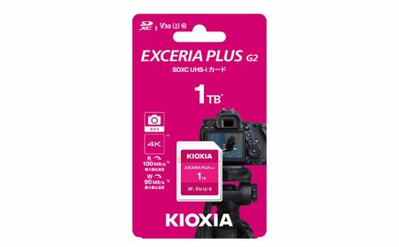 キオクシア（KIOXIA）EXCERIA PLUS G2 SDXC  UHS-1メモリカード　１TB