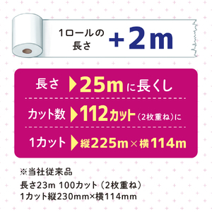 定期便 年2回 6ヶ月毎のお届け エリエール シャワートイレのためにつくった吸水力が2倍のトイレットペーパー フラワープリント香水付 12ロール×6個（72ロール）×2回発送（計144ロール）