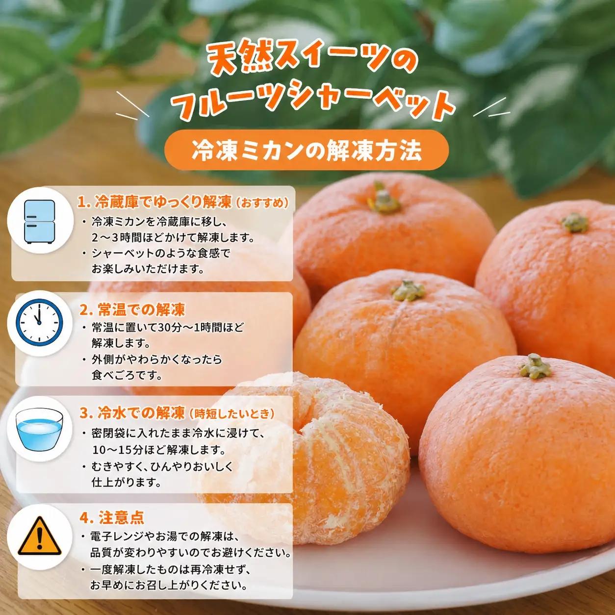 甘くて！おいしい！天然のスイーツ「小粒冷凍みかん」450g入り×3袋【B39-85】YWTF060