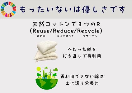極上純綿もめん布団「掛敷ふとんセット」（赤色）掛け1枚、敷き1枚【CW04W1】