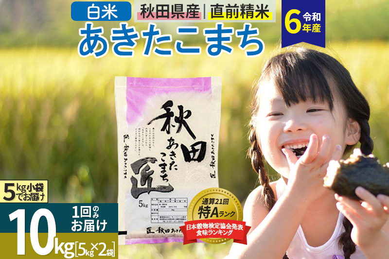 数量限定【白米】秋田県産 あきたこまち 令和6年産 10kg お米