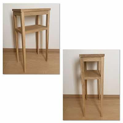 ふるさと納税 北見市 コンソールボックス |優雅さを引き立てるシンプルなデザイン |北海道産なら材 |  | 01