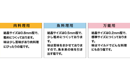 田野屋塩二郎の完全天日塩 幻の塩 万能用 3kg【完全天日塩】