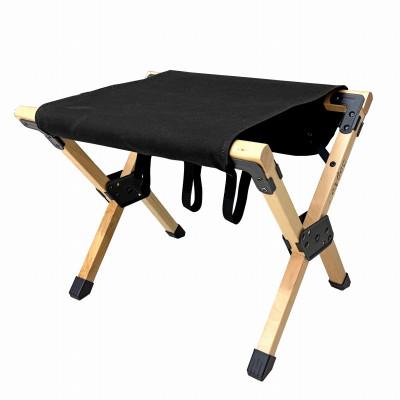 ふるさと納税 羽咋市 【ブラック】oxtos(オクトス) ウッドフレームクーラーボックススタンド 4WAY OX-112