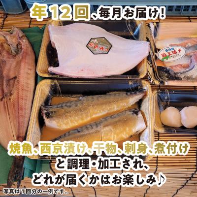 ふるさと納税 新ひだか町 <定期便12回>北海道産 旬のお魚 4〜5種 お楽しみ定期便 |  | 01