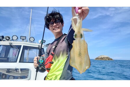釣り船乗船券／京都・京丹後　チャーター 遊漁船 GLANZ グランツ　4名様乗船チケット　釣り船クーポン・釣り船予約・釣り船体験・釣船・釣り・漁船・魚釣り・ジギング船・遊魚船・タイラバ・乗船券