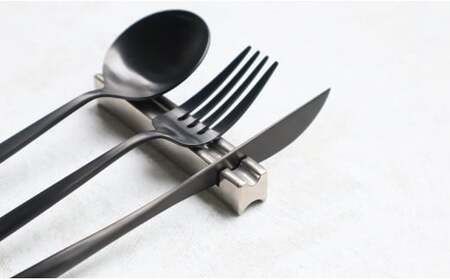 A11-32 有田焼 銀彩ナイフフォークレスト２個セット まるふく カトラリーレスト 箸置き はしおき ハシオキ スプーンレスト