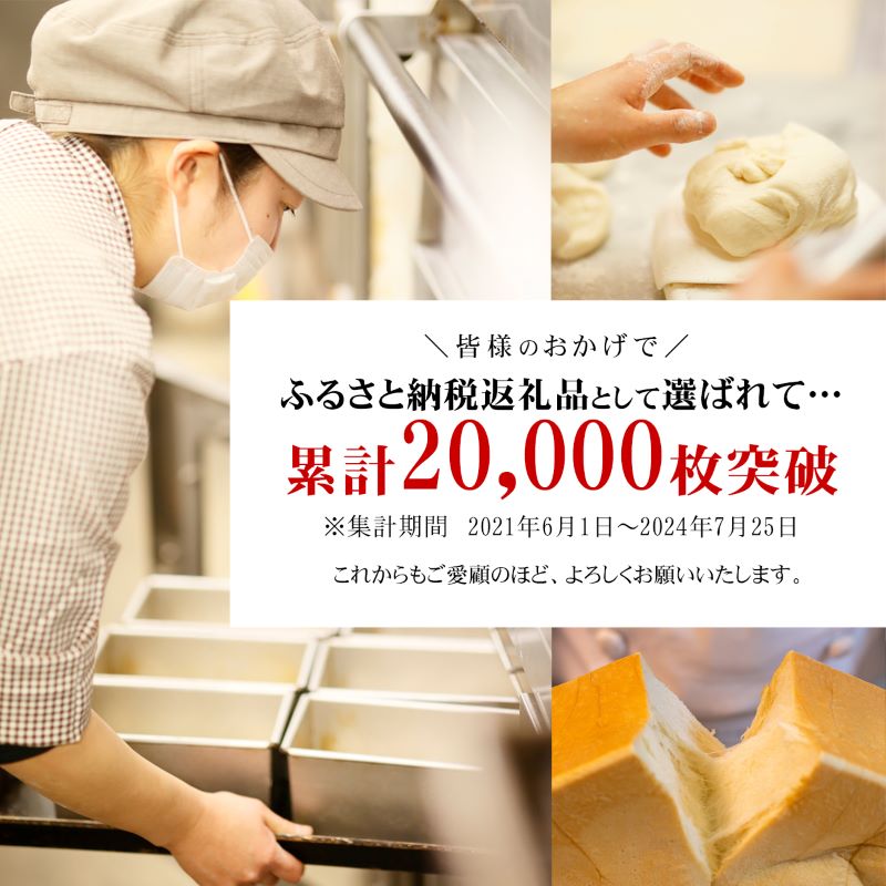 花巻温泉 高級生食パン「花のどか」10枚（2斤） 【918】