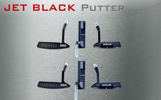 JET Black RAIDEN2(クランク)／RAIDEN2.5(スラント) PUTTER カーボンシャフト装着モデル ※離島への配送不可 | ゴルフ DOCUS ゴルフ用品 ゴルフクラブ クラブ 
