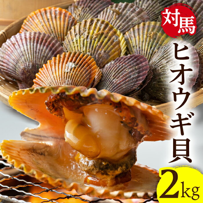 【ふるさと納税】対馬 2枚貝 ヒオウギ 貝 2kg《対馬市》【海風商事】国産 九州 長崎 海鮮 BBQ [WAD002] 14000 14000円