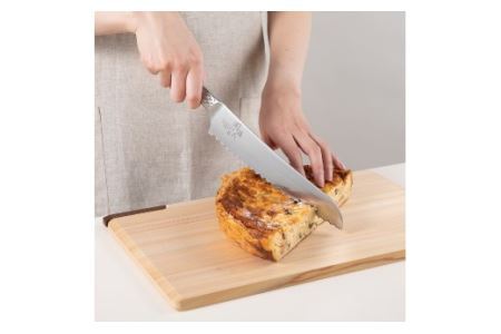＜オールステンレス包丁・食洗機可・一体構造＞ ■ 関孫六　匠創 パン切 （ブレットナイフ） ２１０ｍｍ ◇ 貝印