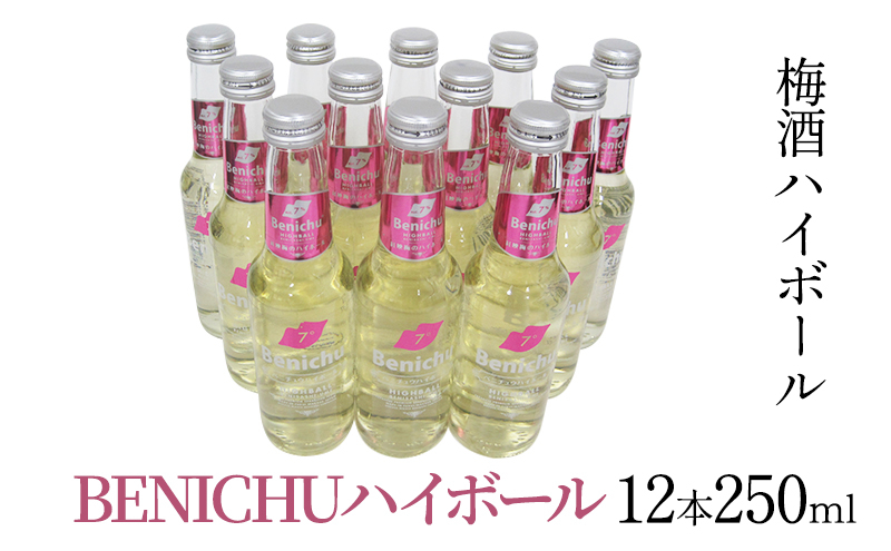 
BENICHUハイボール　12本　梅酒ハイボール[№5580-0893]
