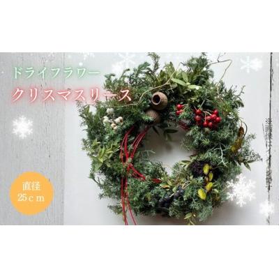 ふるさと納税 小山町 ドライフラワー クリスマスリース