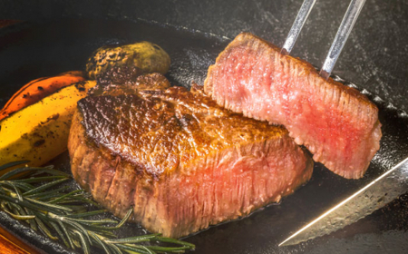 ヒレステーキ 計300g 牛肉 長崎和牛 国産 希少部位 ヒレステーキ  [QBD001]