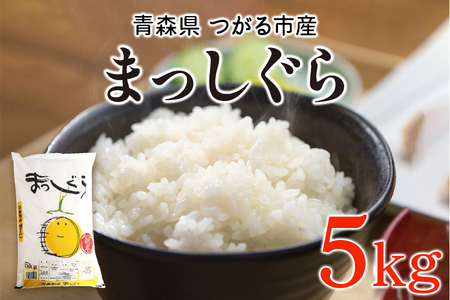 令和7年 つがる市産 まっしぐら 5kg｜2025年産 お米 白米 米 コメ 精米 農協 [0906]
