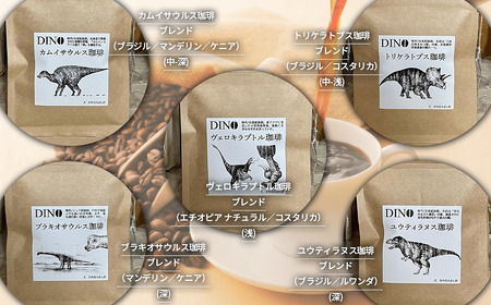 もっくん珈琲のドリップコーヒー　『DINO珈琲』5種×4セット計20個 | 珈琲 珈琲 珈琲 珈琲