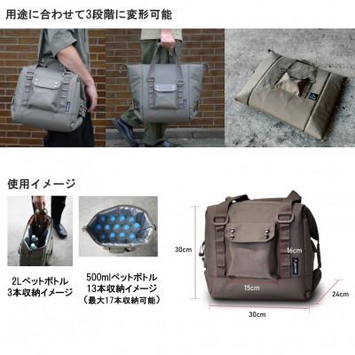 ふるさと納税 東大阪市 【RATEL WORKS】AURORA SOFT COOLER　GRAY(グレー)　【Sサイズ】 |  | 03