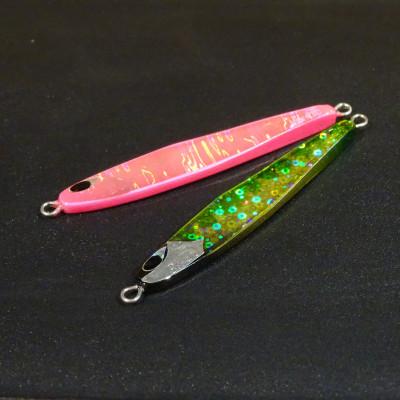 ふるさと納税 小樽市 ハンドメイドジグピンク20g・緑金30g　2点セット