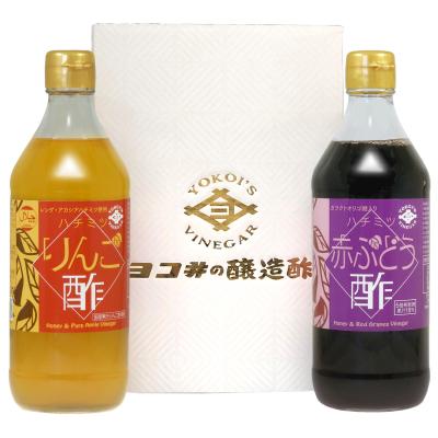 ふるさと納税 江東区 ヨコ井の飲む酢 500ml　2種セット【kt008-001】 |  | 01