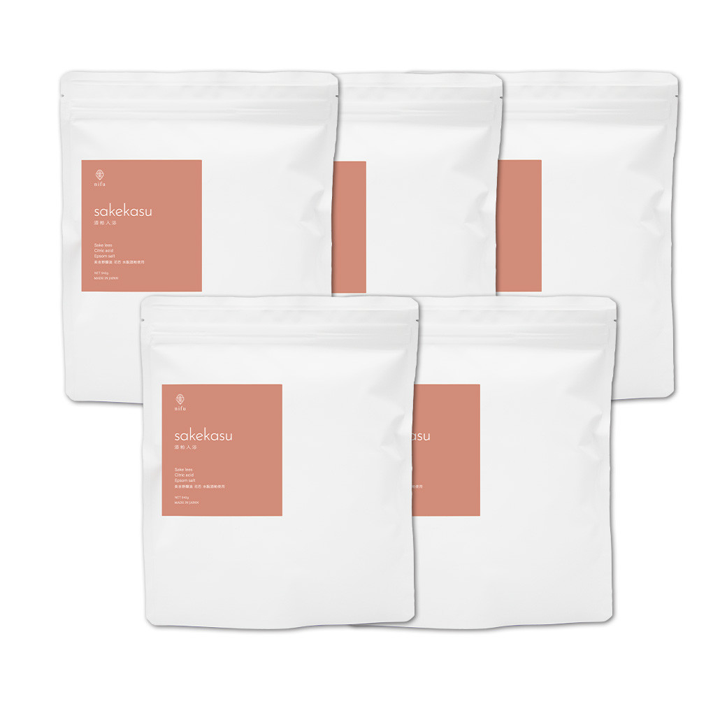 
                  入浴剤 natural bath bag 酒粕入浴 5個セット 奈良県吉野町/株式会社ニフ[BRCP003] 入浴剤 お風呂 お風呂グッズ 酒粕入浴 酒粕の入浴剤 入浴 バス用品 バスグッズ バスタイム
                
