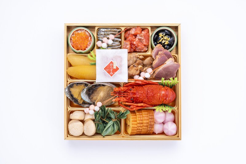千賀屋謹製 2026年 迎春おせち料理 「慶壽」和風三段重 4～5人前 全41品　冷蔵