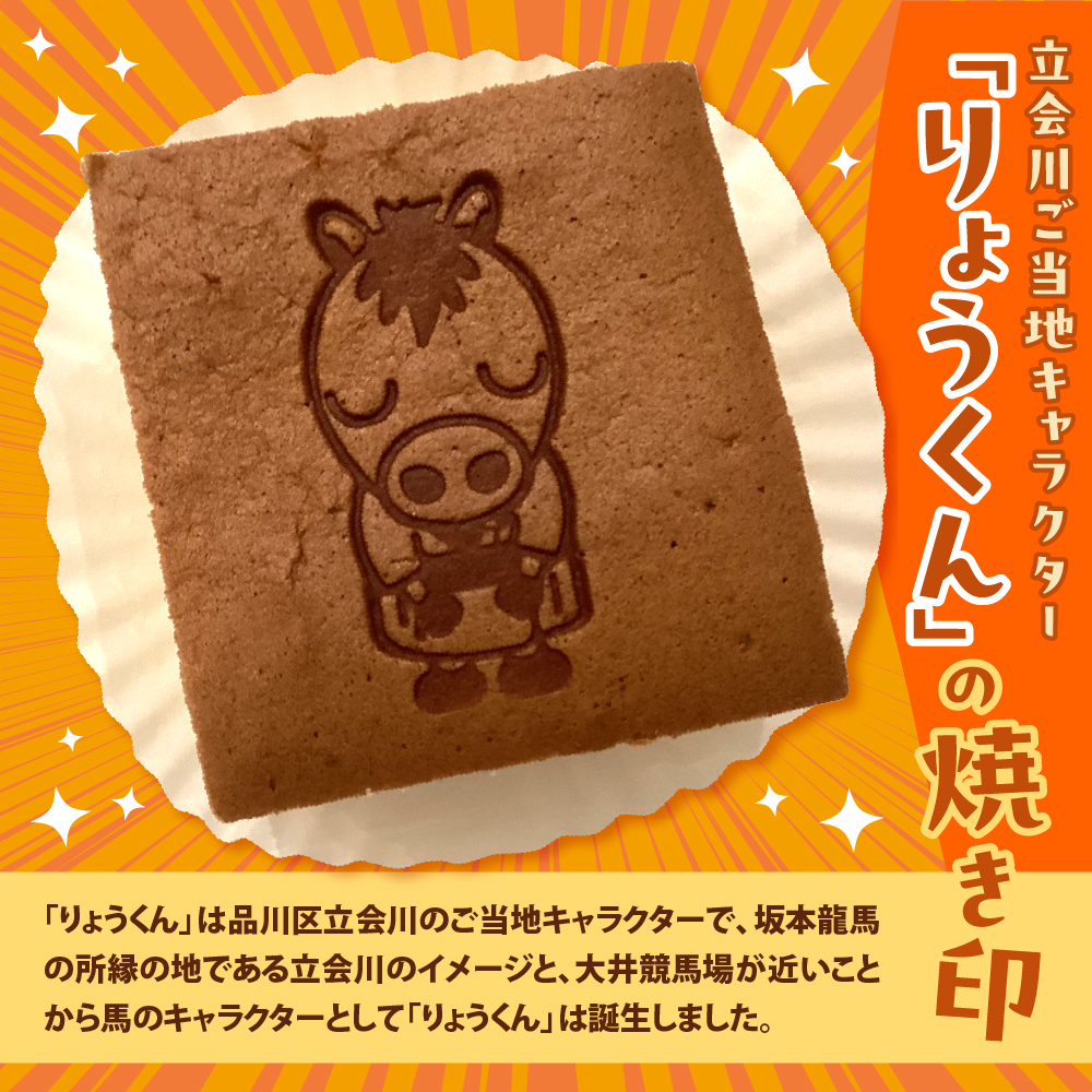 立会川りょうくんカステラ 10個入り
