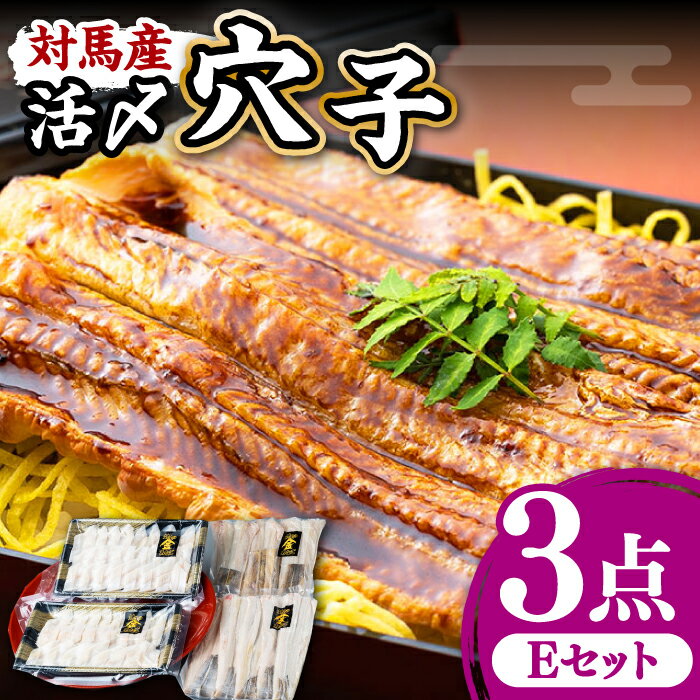 【ふるさと納税】対馬産 活〆 穴子 3点 セット 6人前【THE・対馬株式会社】《対馬市》新鮮 あなご 刺身 天ぷら 海鮮 肉厚 簡単調理 六人前[WAS005] 36000 36000円
