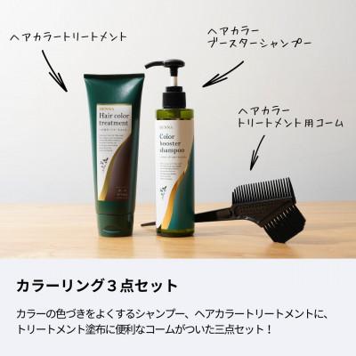 ふるさと納税 瑞浪市 ヘアカラートリートメント3点セット ダークブラウン 生活の木瑞浪ファクトリー直送 |  | 01