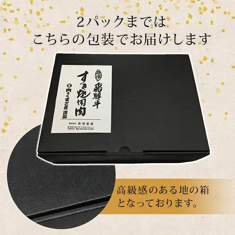 「肉の芸術品」飛騨牛すき焼き用（ロース肉）500g F4N-0619