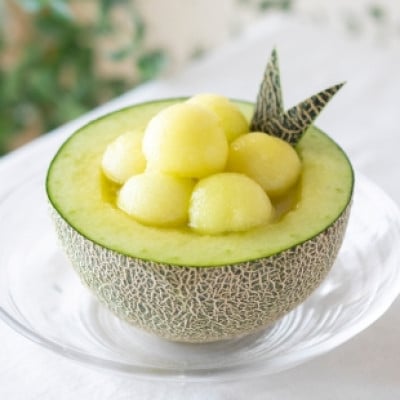 【春メロン】果汁たっぷり!茨城県産アンデスメロン 特秀1玉(1.5kg)【配送不可地域：離島・沖縄県】